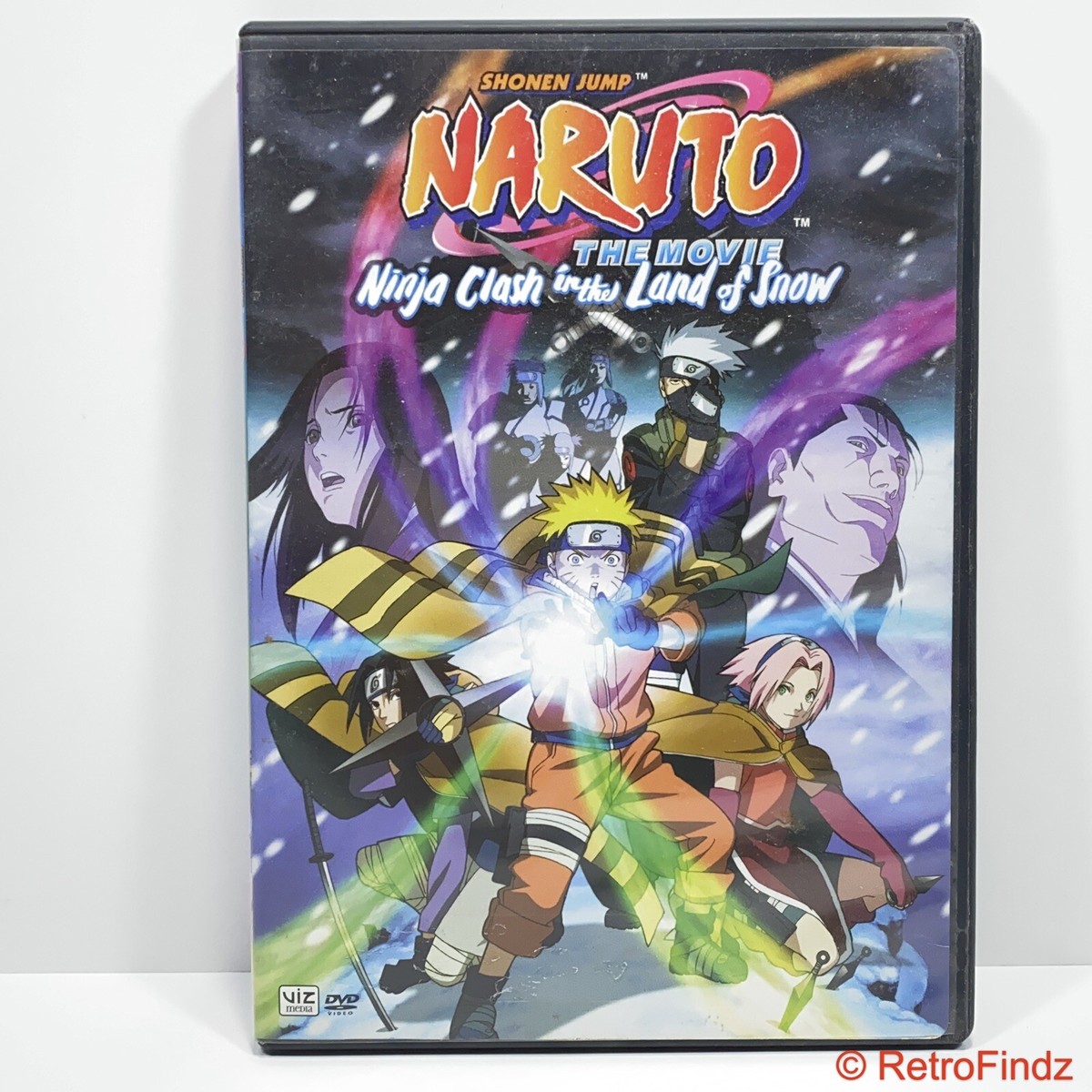 NARUTO The Movie: Ninja Clash in the Land of Snow DVD 782009237112