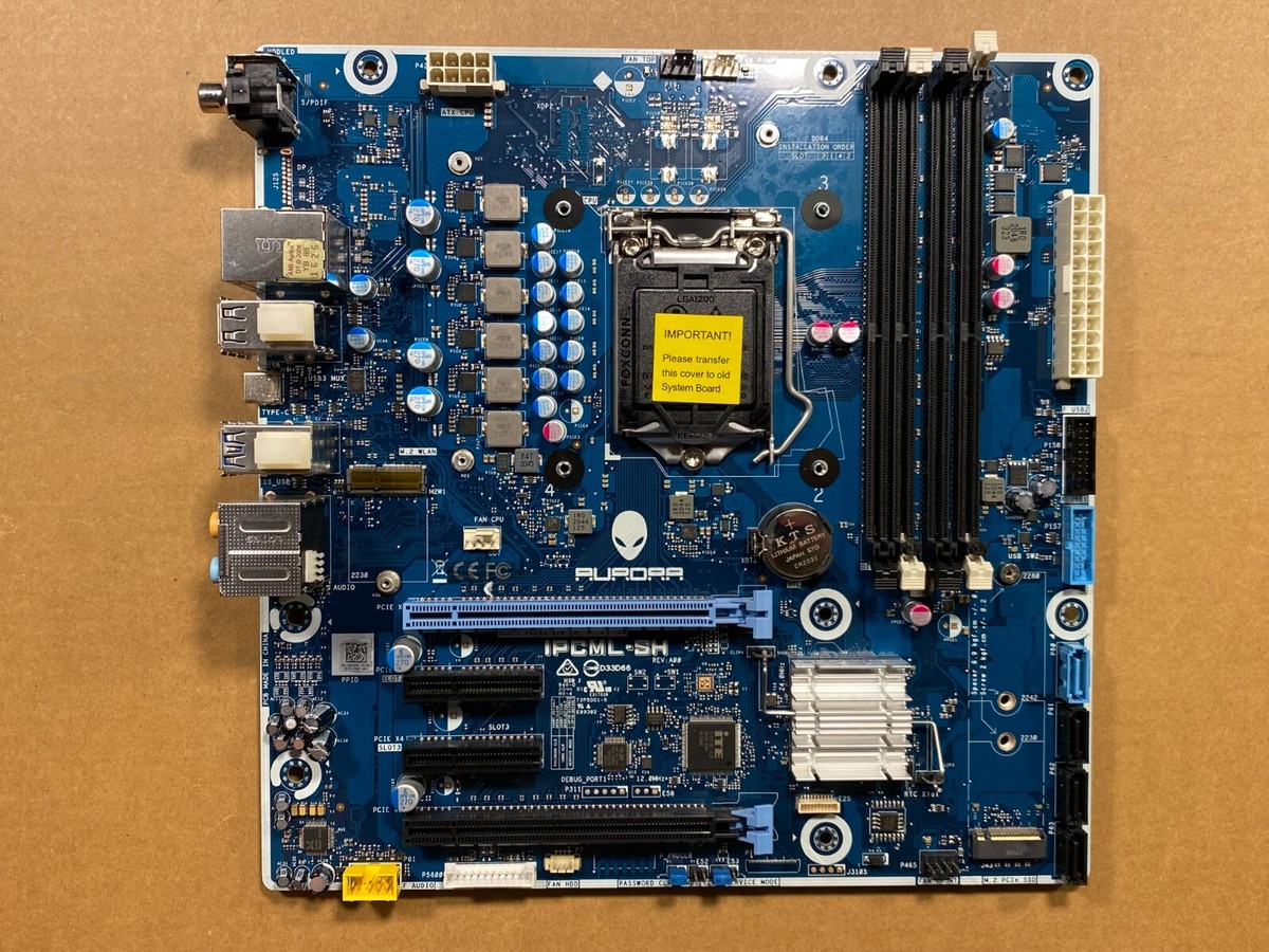 NEW Dell Alienware Aurora R11 Intel LGA1200 Motherboard IPCML-SH