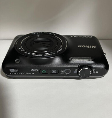NIKON COOLPIX S6600 VARI-ANGLE LCD, 16MP WIFI Black Superb | eBay