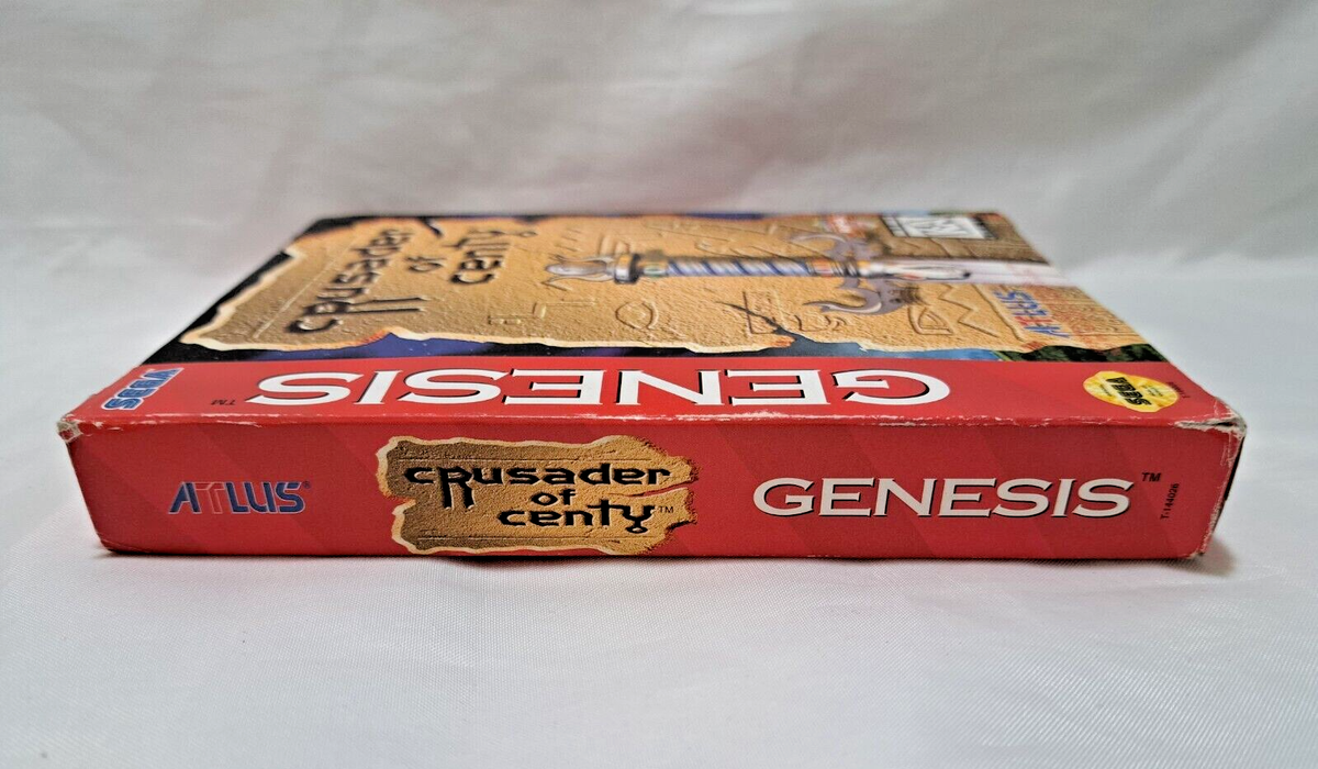 Crusader of Centy (Sega Genesis, 1994) Cartridge and box | eBay