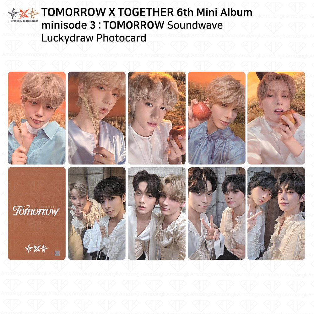 TXT Tomorrow X Together minisode 3: TOMORROW Soundwave Lucky Draw