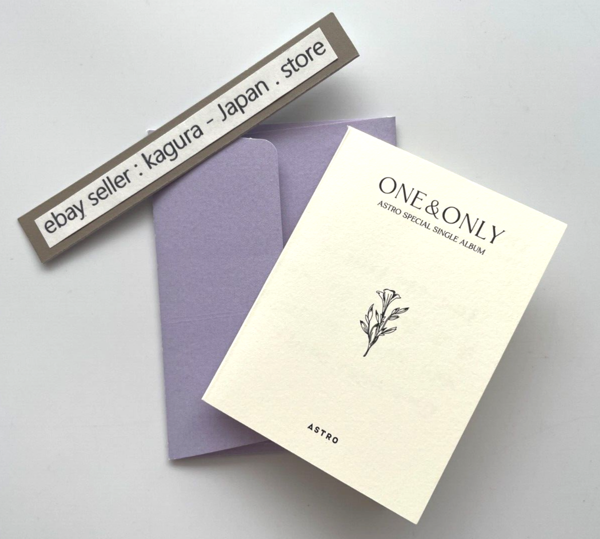 ASTRO MOONBIN MOON BIN ONE&ONLY Album CD Photocards Message Card