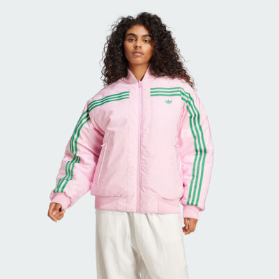 Adidas Originals Womens 70S REVERSIBLE OVERSIZED JACKET JN7656