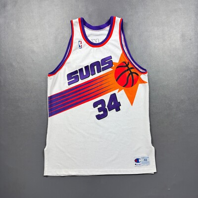 100% Authentic Charles Barkley Vintage Champion Phoenix Suns