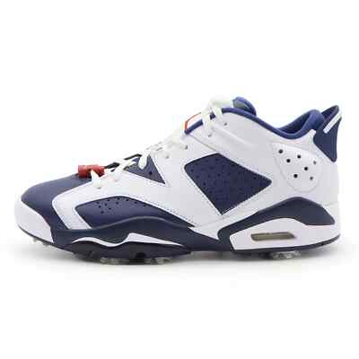 DV1376-101 Nike Air Jordan 6 Retro Low Golf White Varsity Red