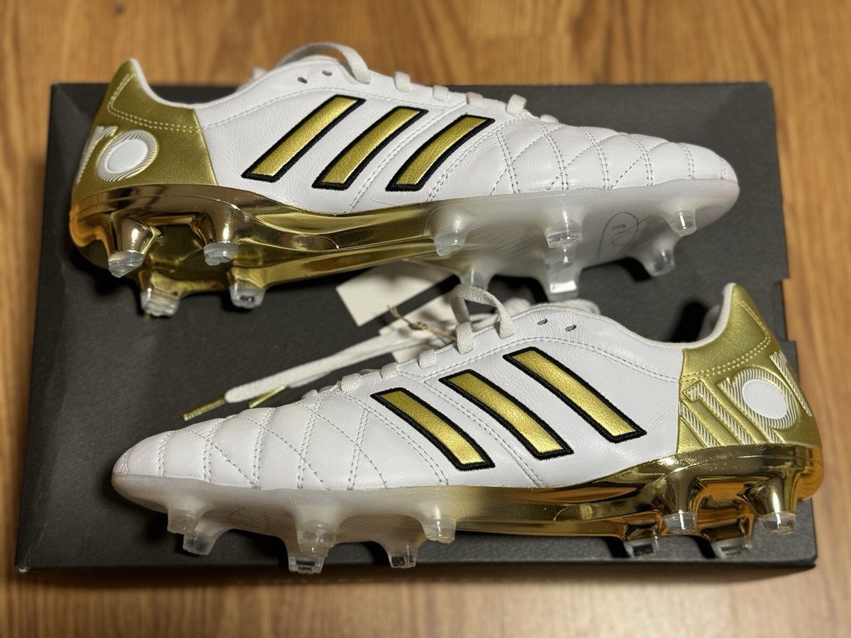 Adidas 11Pro FG Toni Kroos Cloud White Black Gold Metallic JH6410