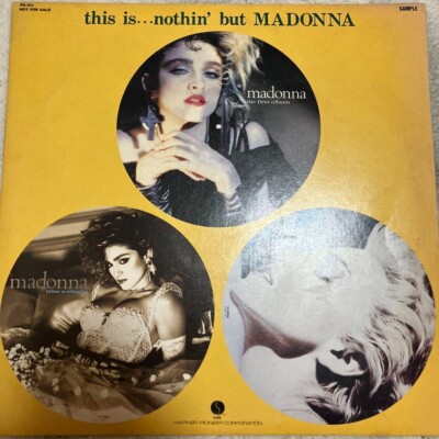 Madonna - This is.Nothin' but MADONNA - Japan LP PS-311 PROMO