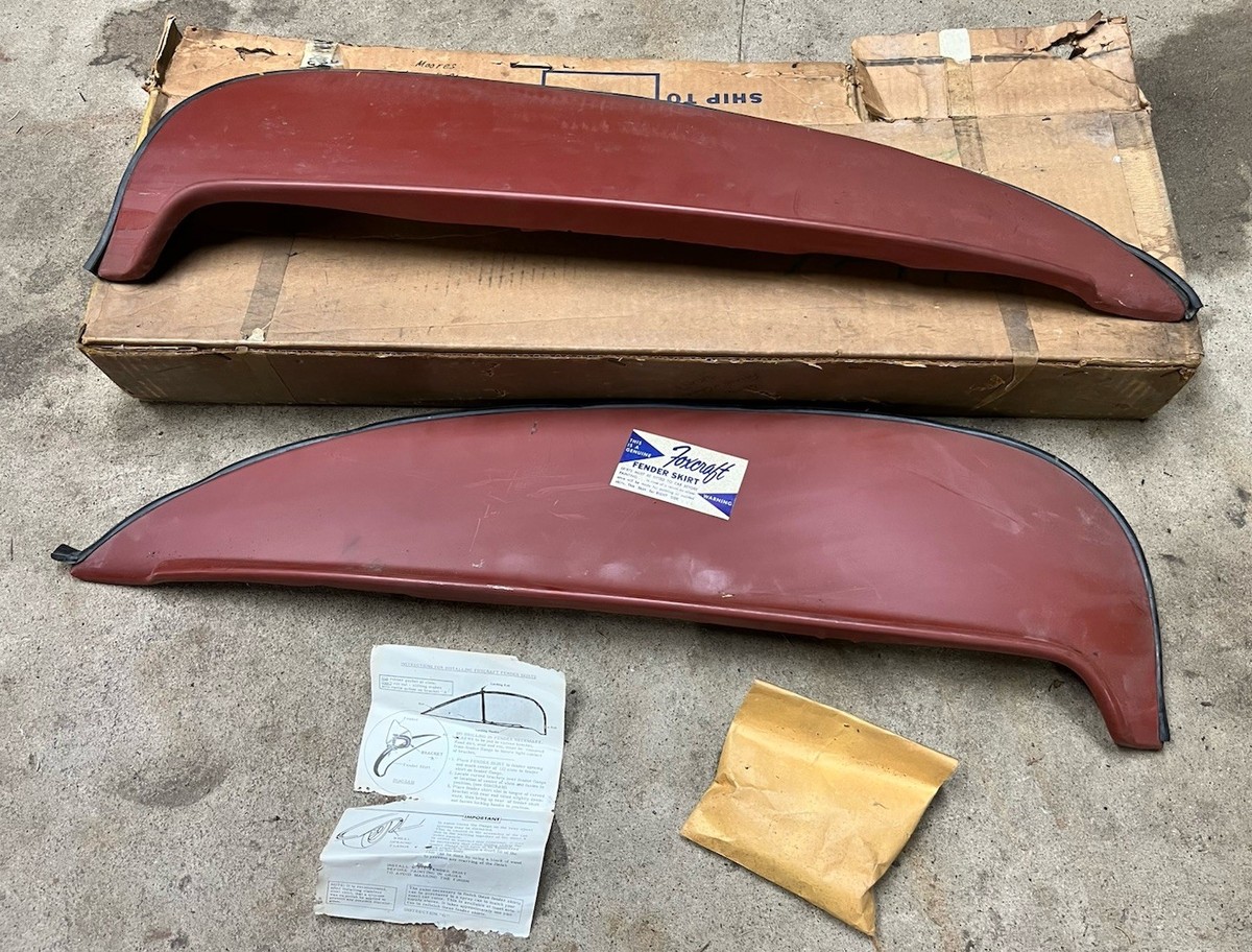 1960 1961 1962 1963 Ford Falcon NOS Fender Skirts Foxcraft FA 60