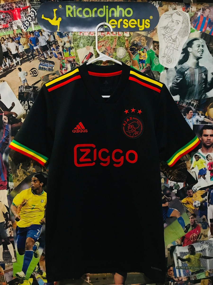 RARE Adidas Ajax Amsterdam 3rd Soccer Football Jersey 2021 2022