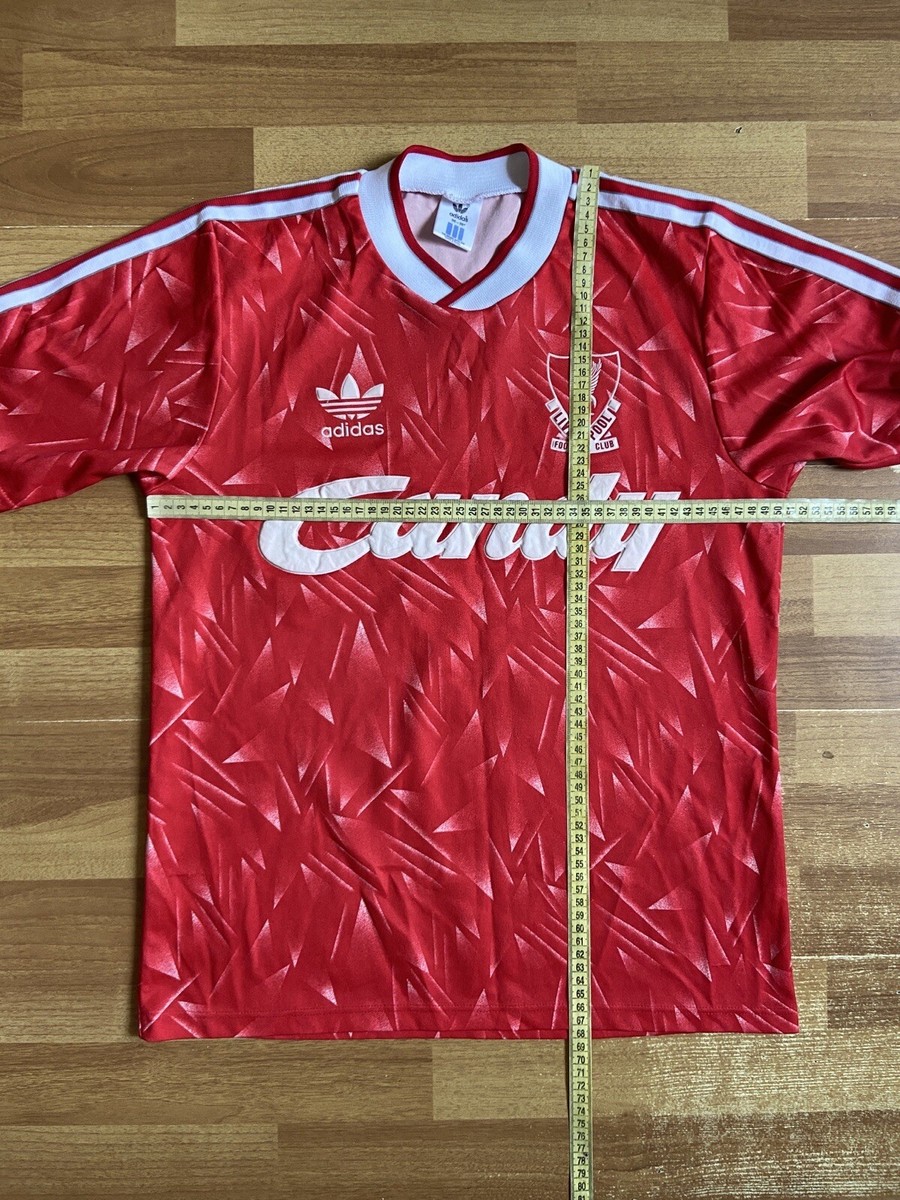 LIVERPOOL 1989 1990 1991 HOME FOOTBALL SHIRT SOCCER JERSEY ADIDAS