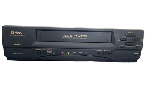 Vintage Funai F220LB VCR VHS Video Cassette Player and Recorder