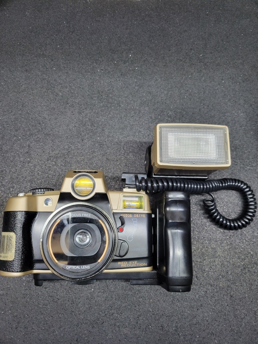 Vintage Canon Camera-MTX Red Eye Reduction W flash, Lens & Case | eBay
