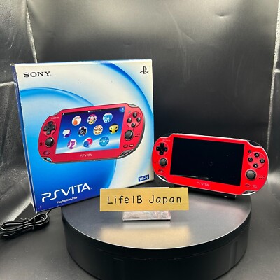Sony PlayStation PS Vita PCH-1000 Cosmic Red Wi-Fi Handheld