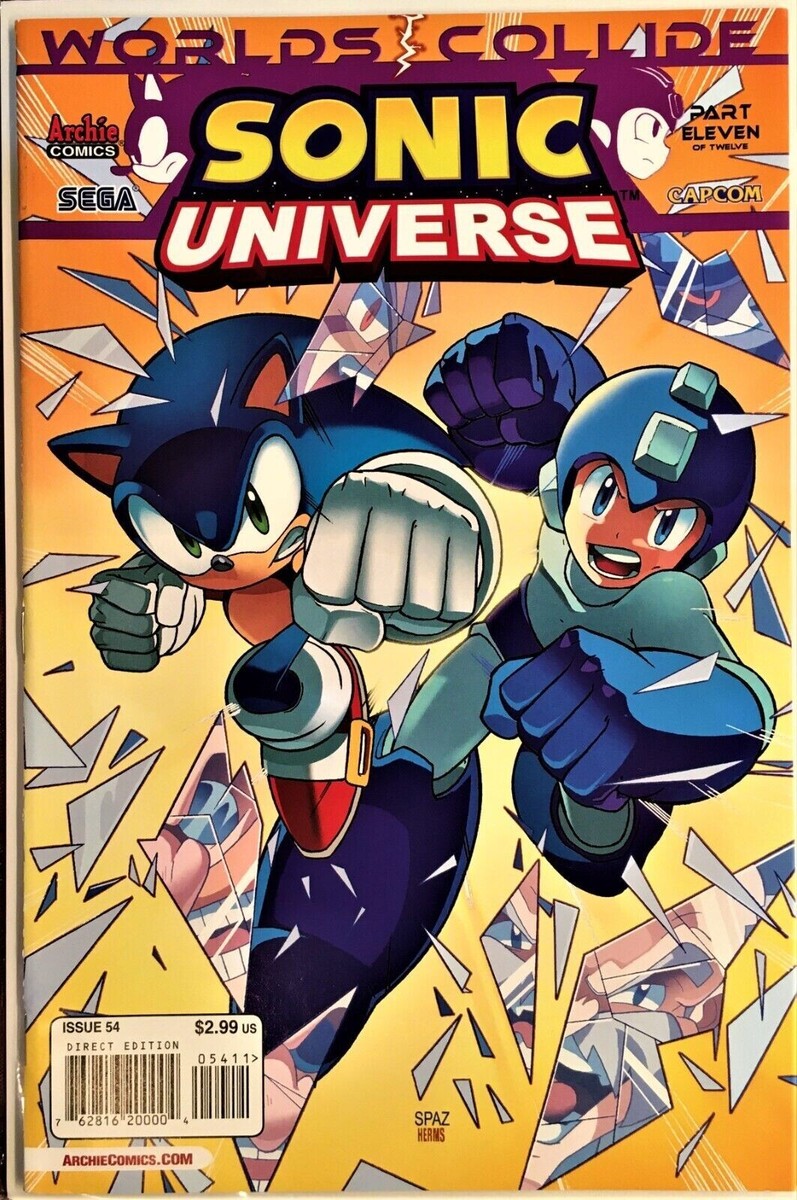 SONIC UNIVERSE #54 2013 WORLDS COLLIDE 11 (of 12) Archie Comics