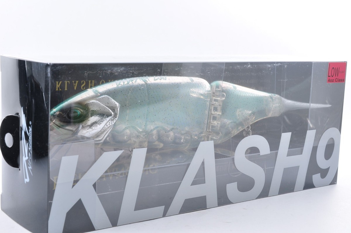 DRT KLASH9 Crystal Flash Low Float 4oz Class Big Swimbait Fishing