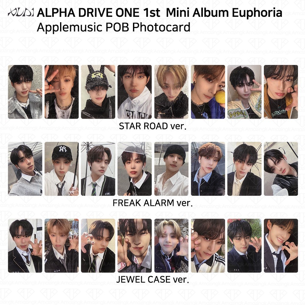 Alpha Drive One ALD1 1st Mini Album Euphoria Applemusic POB