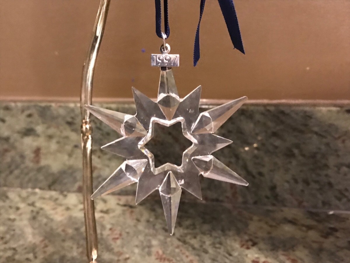 1997 Swarovski Annual Star Christmas Ornament NEW IN BOX | eBay