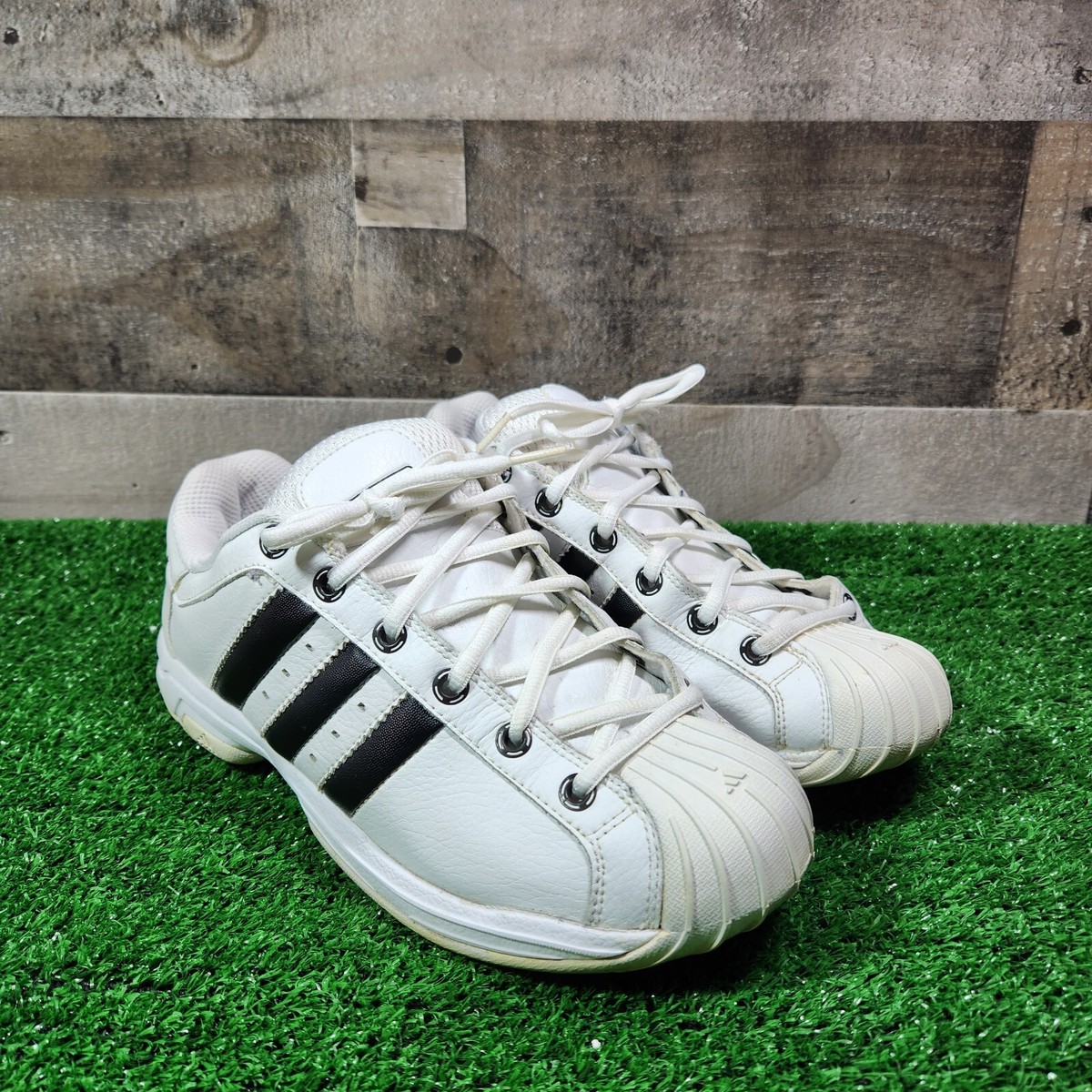 Size 6 2006 Adidas Superstar Sneakers Womens Shoes White Black