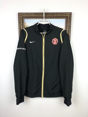 Vintage Nike Manchester United Football Jacket Soccer Track Top