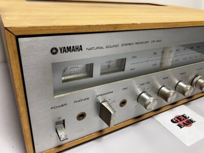 Yamaha CR-400 Natural Sound Stereo Receiver Vintage Confirmed