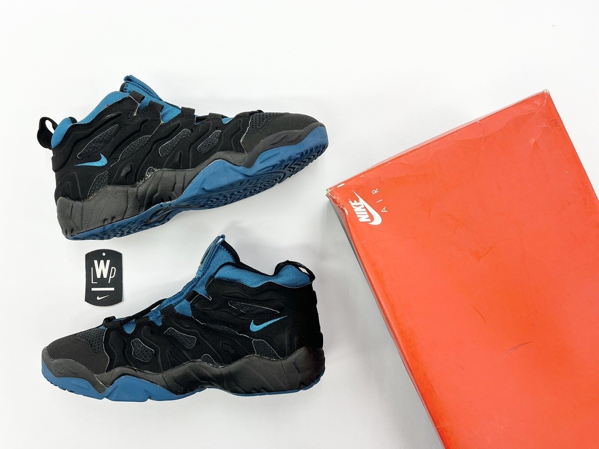 1994 Vintage Nike Air Challenge LWP Black Teal Sz 9 Men Shoes