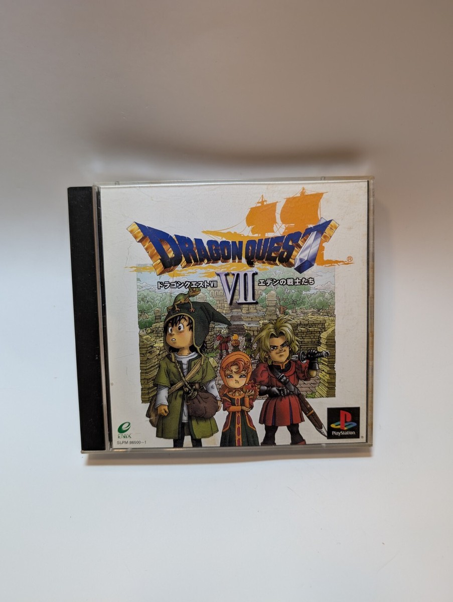 Complete Dragon Quest VII 7 Dragon Warrior VII Japanese NTSC-J