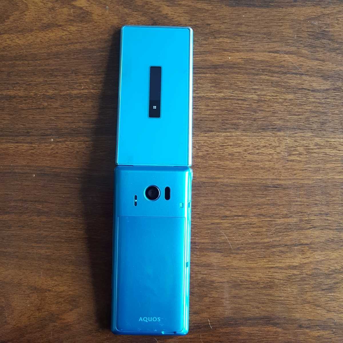 SHARP AQUOS KEITAI SH-06G DOCOMO Android Flip Phone Unlocked Blue