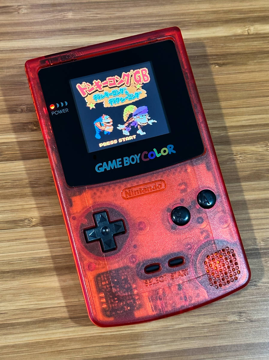 Nintendo Game Boy Color GBC System Backlight Backlit Brighter TFT