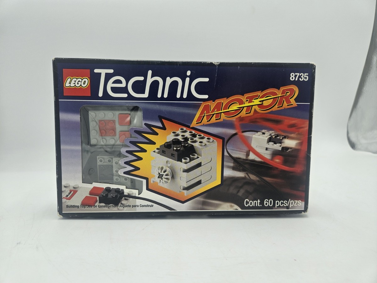 NEW Vintage 1997 LEGO Technic Motor 9v Set 8735 SEALED | eBay
