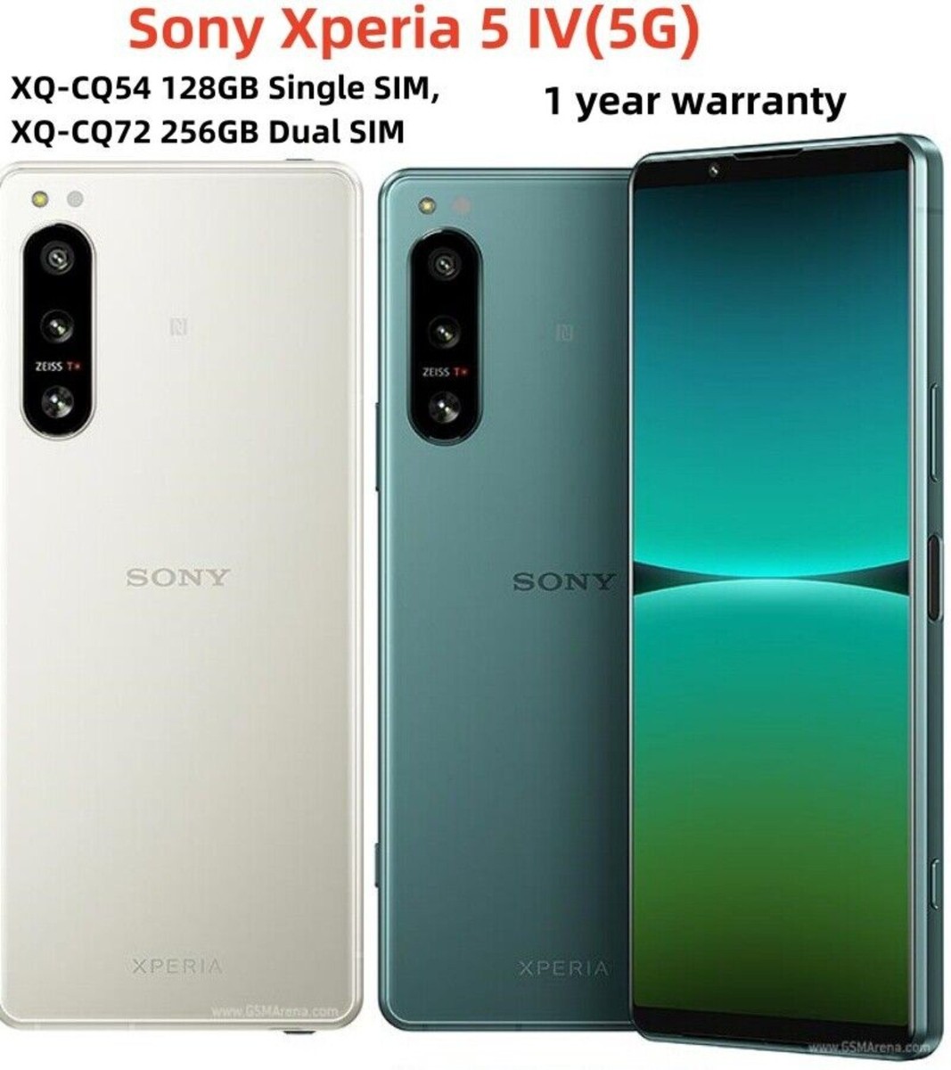 Sony Xperia 5 IV - 128 GB - Ecru White (Unlocked) for sale online