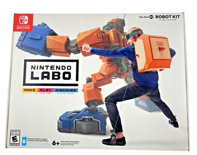 Nintendo Labo Toy-Con 02 Robot Kit For Switch Make Play Discover