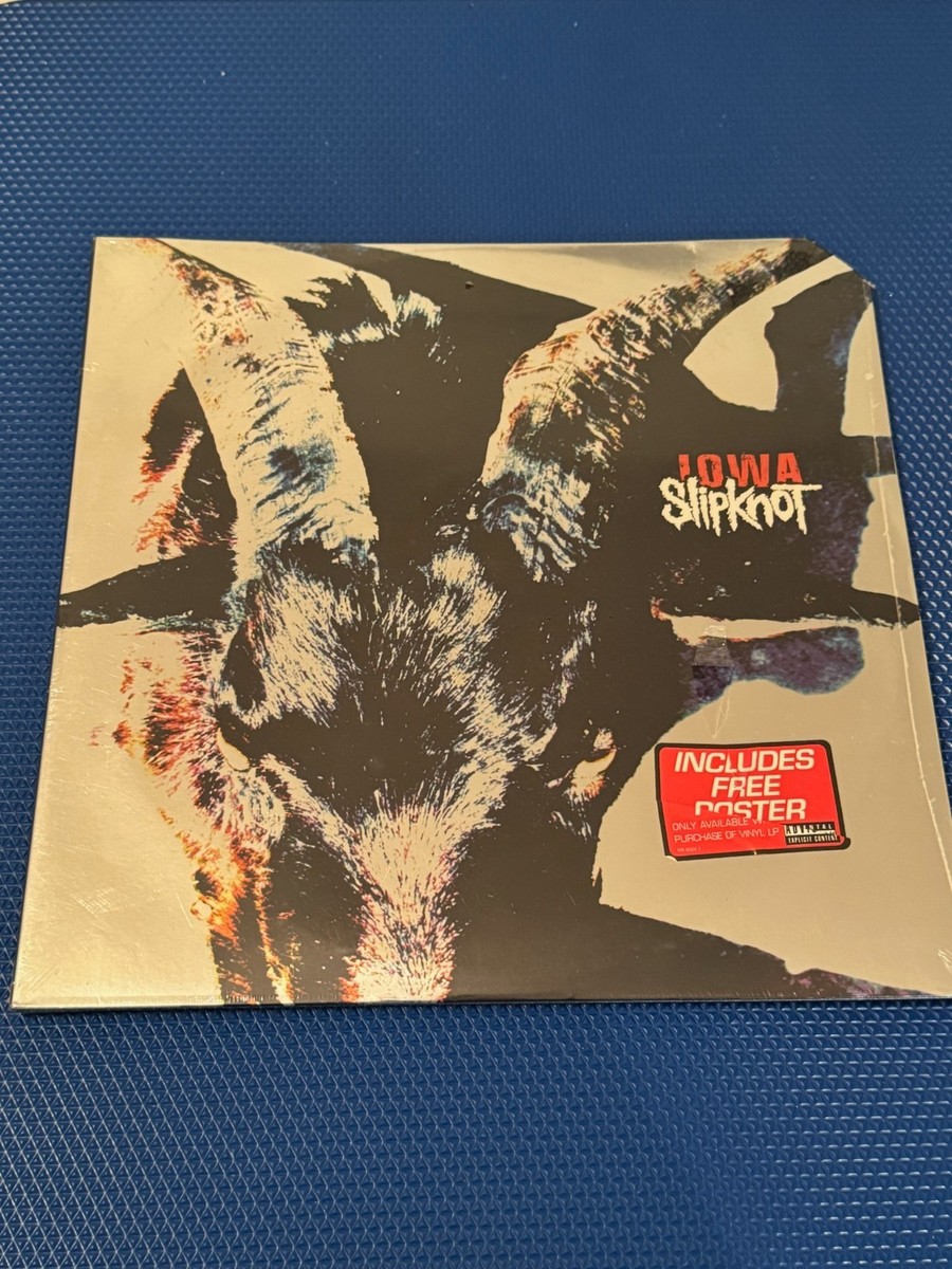 Slipknot Vinyl Iowa (2001) 2X LP Album W/ Poster - Original Press