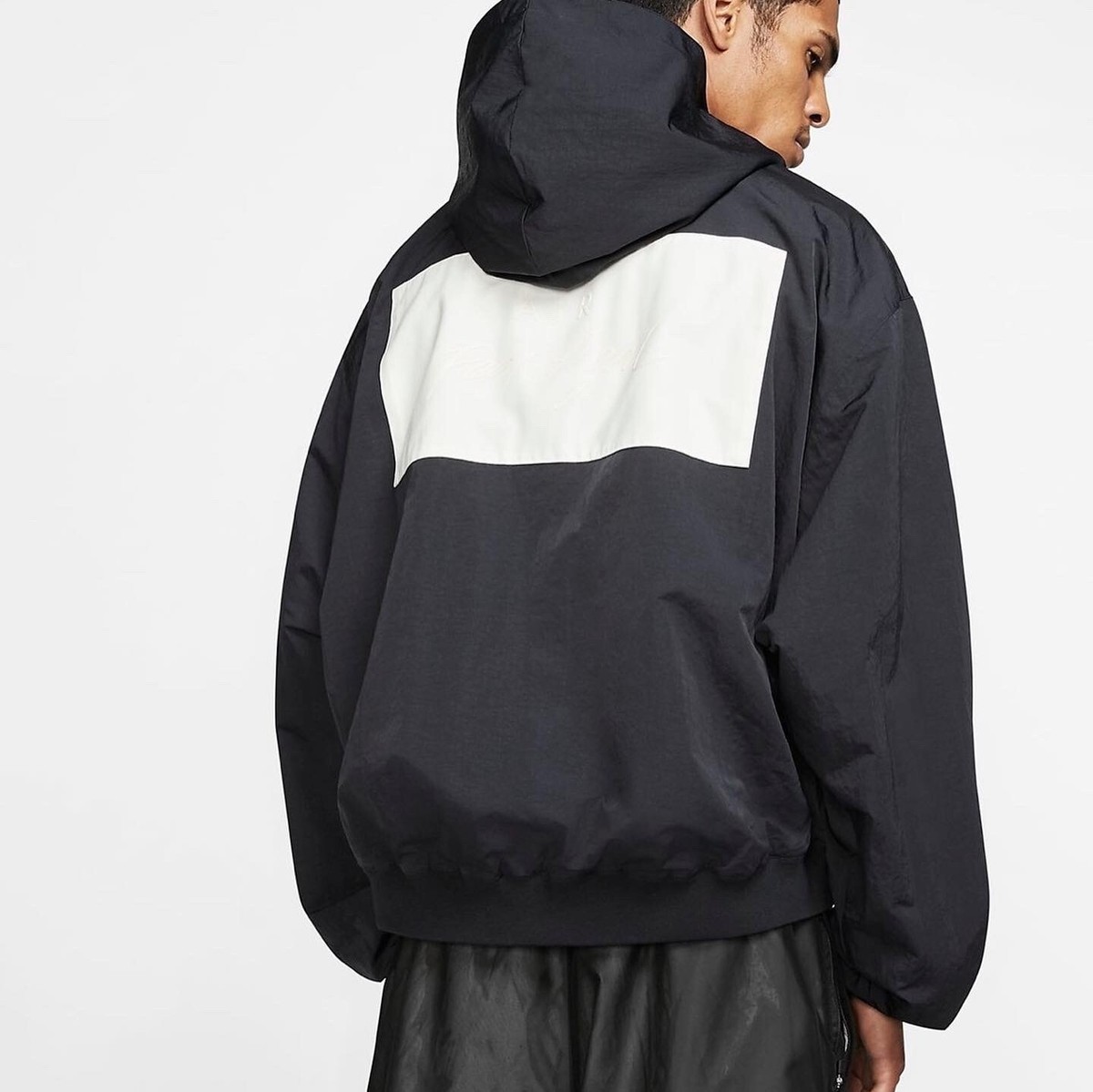 NIKE x FEAR OF GOD Jerry Lorenzo Hooded Bomber Jacket (BV4408 010