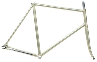 Gan Well Pro Track Fixed Gear Frameset NJS Gold 59cm 55.5cm TT New