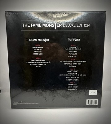 LADY GAGA The Fame Monster Silver & Coke Bottle Clear Colored