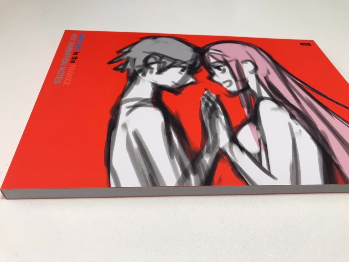 DARLING in the FRANXX KEY ANIMATION NOTES JAPANESE ART BOOK DARI
