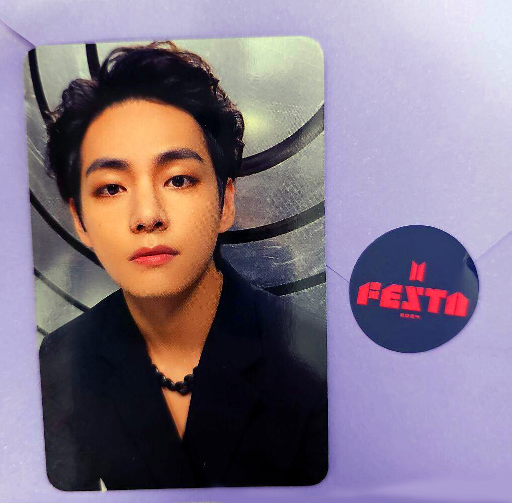 BTS FESTA 2024 ARMY ZONE FC Fanclub Limited Official Photocard | eBay