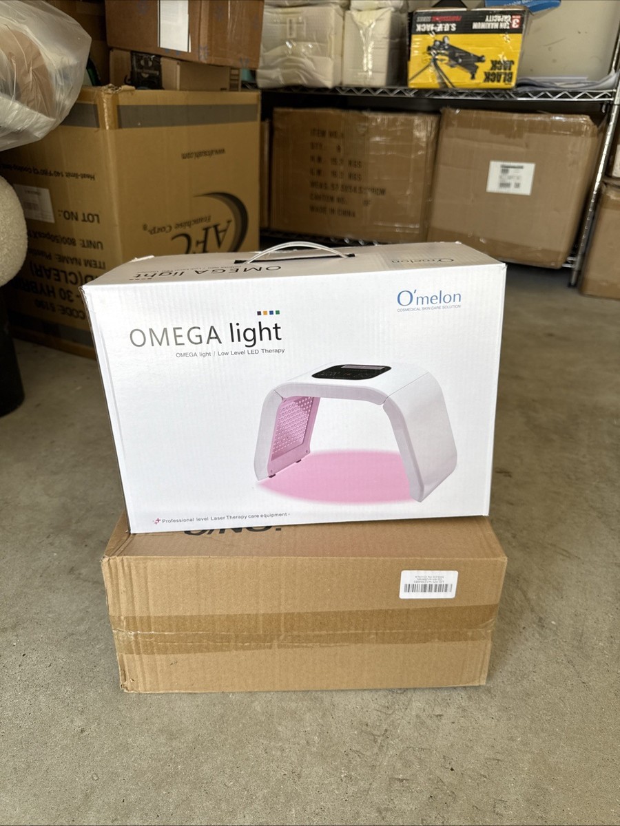 Omelon OMEGA LED Light Therapy Skin Care Device 7 Color Photon | eBay