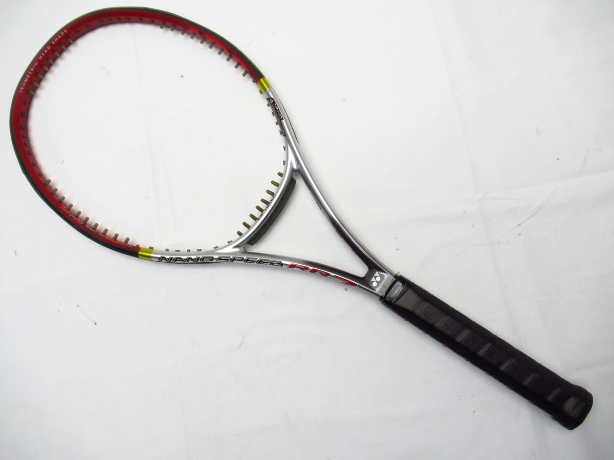 YONEX NANOSPEED RQ7 MIDPLUS TENNIS RACQUET (4 1/4) NEW GRIP. JAPAN