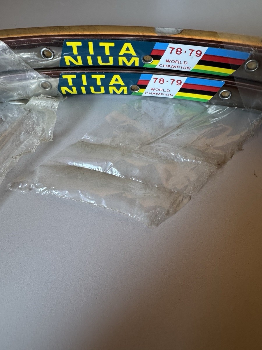 Araya Tita-Ace Titanium 36H Rims – NOS – Factory Wrapped – Rare | eBay