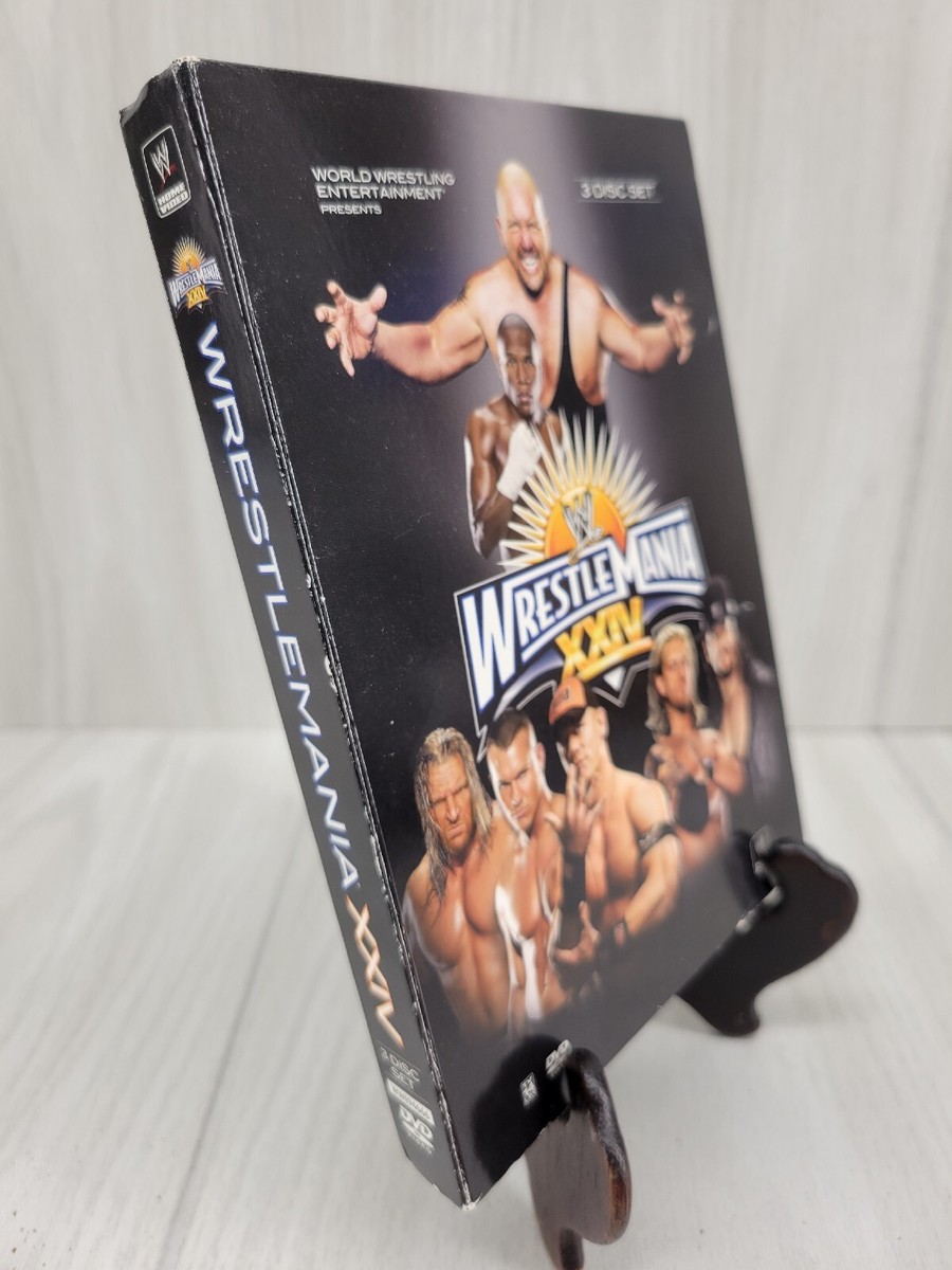 WWE WrestleMania 24 DVD 3 Disc Set 651191946662| eBay