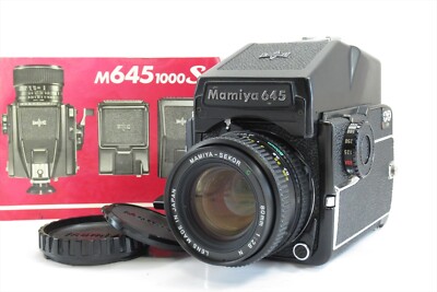 EXC+++!!】Mamiya M645 1000S Film Camera w/ sekor C 80mm f/2.8 N