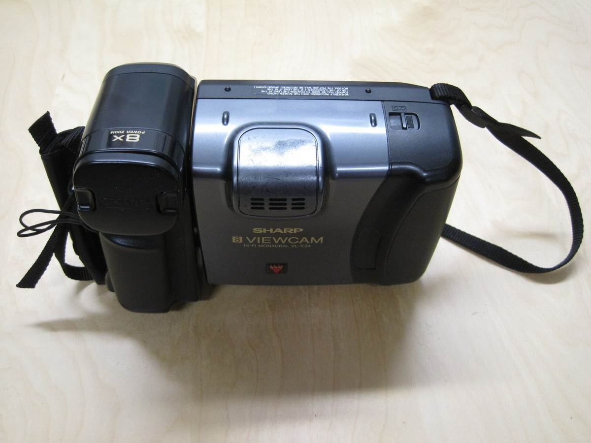 Sharp Viewcam VL-E34U Video 8 Camcorder | eBay