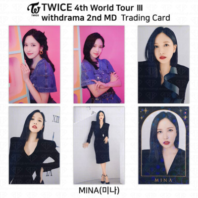 TWICE 4th World Tour III withdrama 2nd MD Official Trading Card