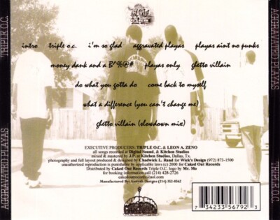 TRIPLE O.C. - AGGRAVATED PLAYAS - CD | eBay