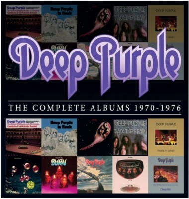 DEEP PURPLE 💜 The Complete Albums 10 CDS💿 1970-1976 NEW SEALED