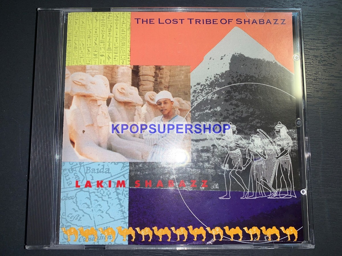 Lakim Shabazz Album The Lost Tribe of Shabazz CD Booklet Damage