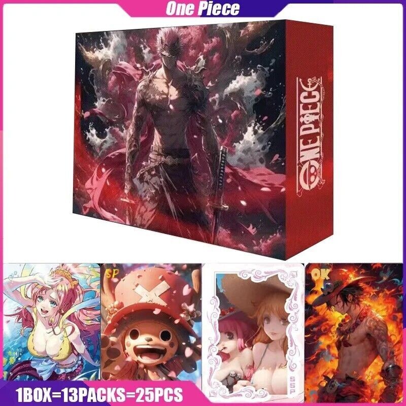 One Piece Zoro Demon Society Booster Box Trading Card Deluxe