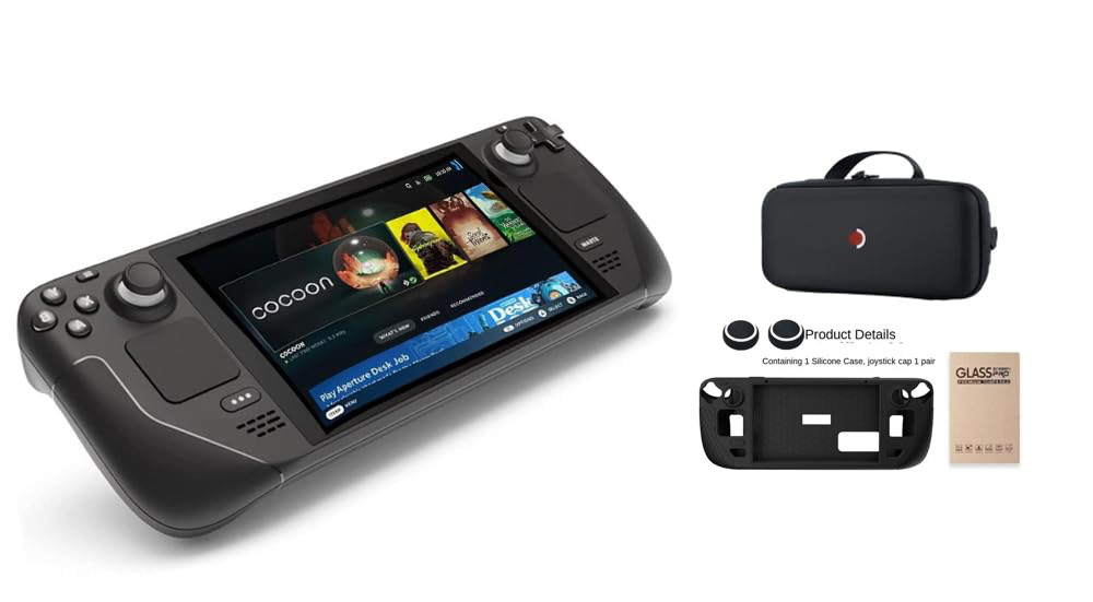 Valve Steam Deck 64GB 256GB 512GB 1TB 2TB LCD OLED Black Handheld