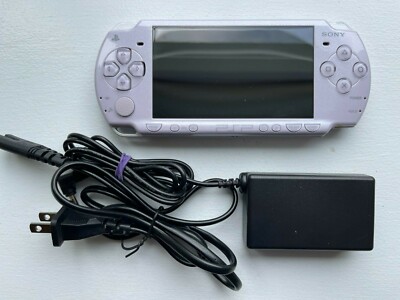 Sony PSP 2000 Console OEM - Lavender Purple - Good + 4GB Memory